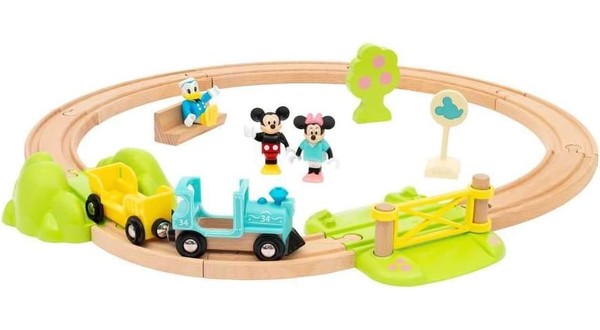 BRIO World Mickey Mouse Train Set Track and Train 32277