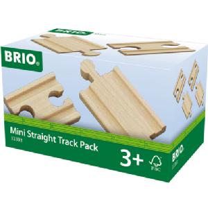 Brio World Track Mini Straight Track Pack 33393