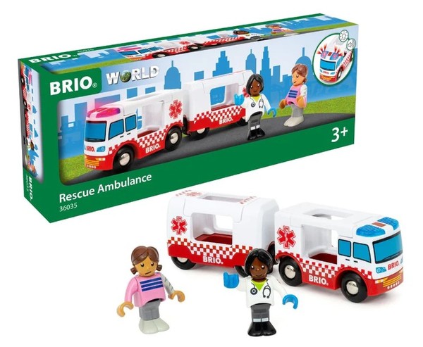 BRIO World Rescue Ambulance 36035