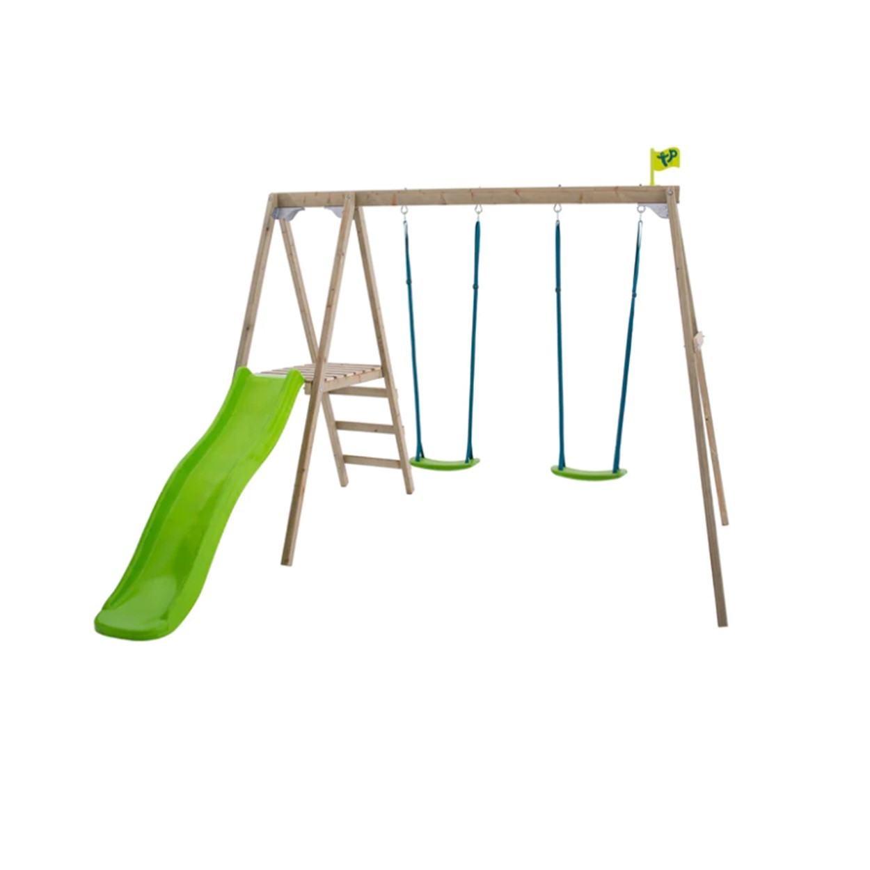 TP Forest Double Multiplay Swing and Slide Set
