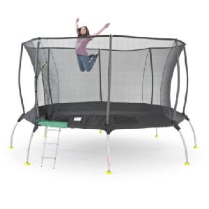 TP 14ft Genius Octagonal 2 Trampoline With Igloo Door Entry