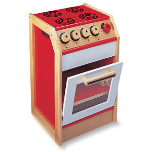Pin Toys Wooden Cooker Kitchen Unit