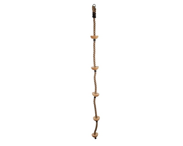 Small Foot Climbing Rope with Wooden Steps