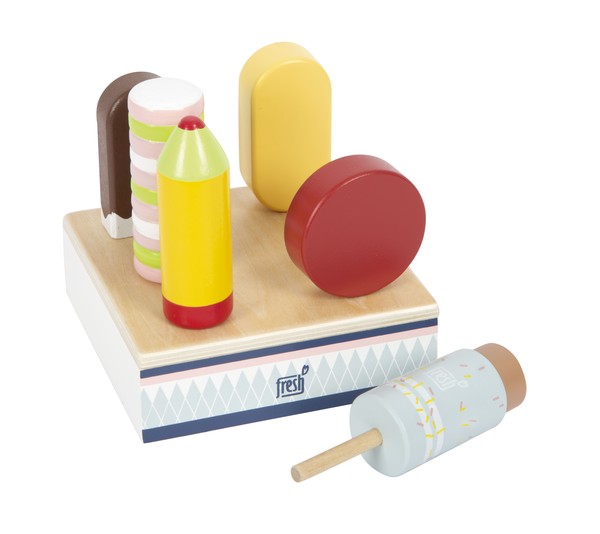 Small Foot Ice Lolly / Ice Cream with Wooden Box