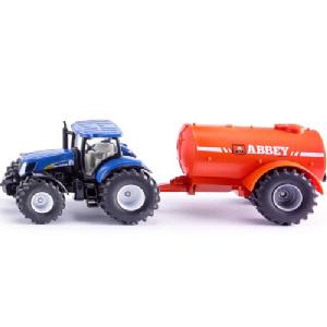 Siku New Holland Tractor with Abbey Slurry Tanker 1:50 Scale