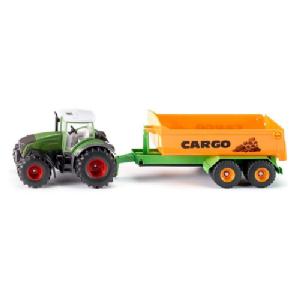Siku Fendt Tractor with Hooklift Trailer 1:50 Scale