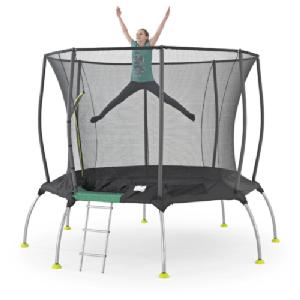 TP 8ft Genius Octagonal 2 Trampoline With Igloo Door Entry