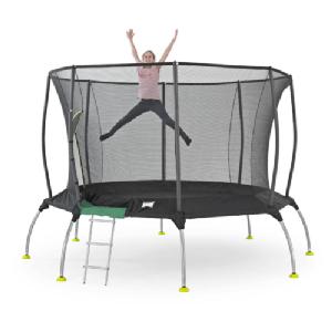 TP 12ft Genius Octagonal 2 Trampoline With Igloo Door Entry