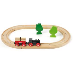 Brio World Little Forest Railway Track Starter Set 33042