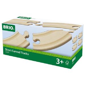Brio World Track Short Curved Railway 33337