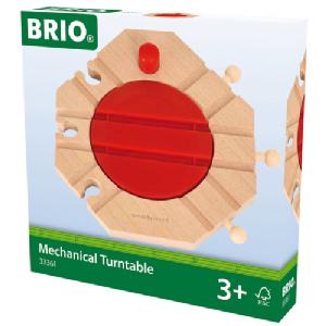 Brio World Mechanical Railway Track Turntable 33361