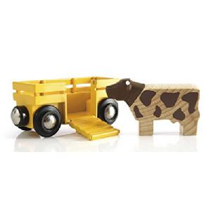 Brio World Cow and Wagon 33406