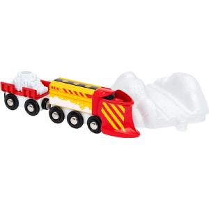 Brio World Snow Plough Train 33606