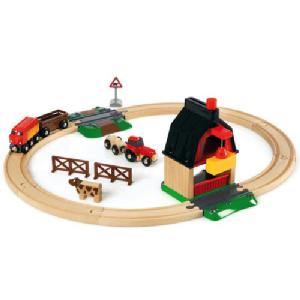 Brio World Farm Railway Set 33719