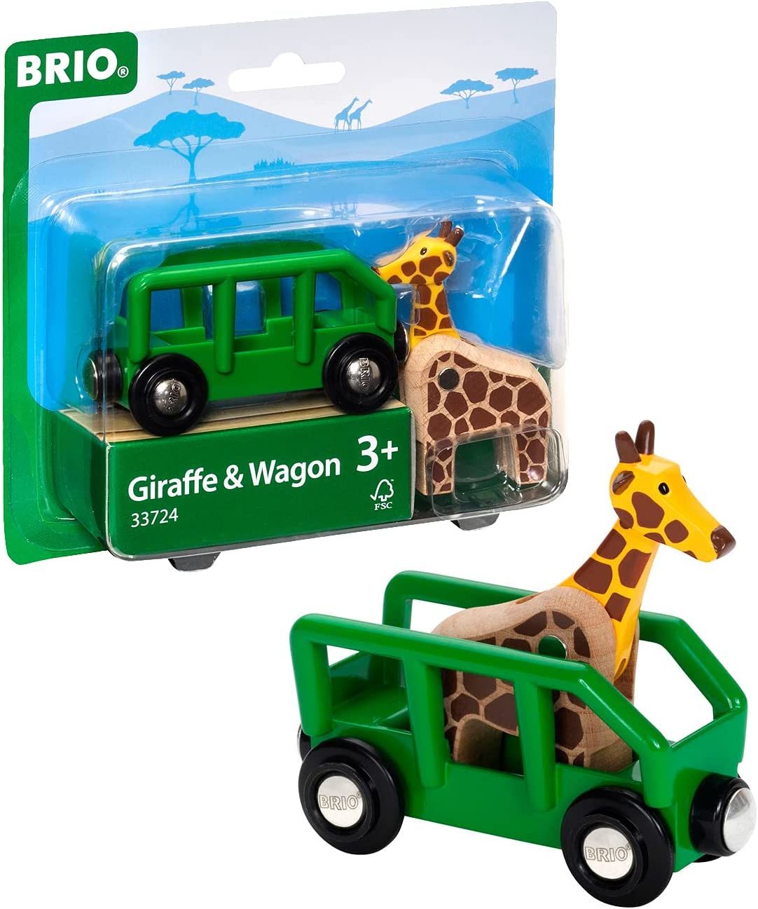 Brio World Giraffe and Wagon 33724