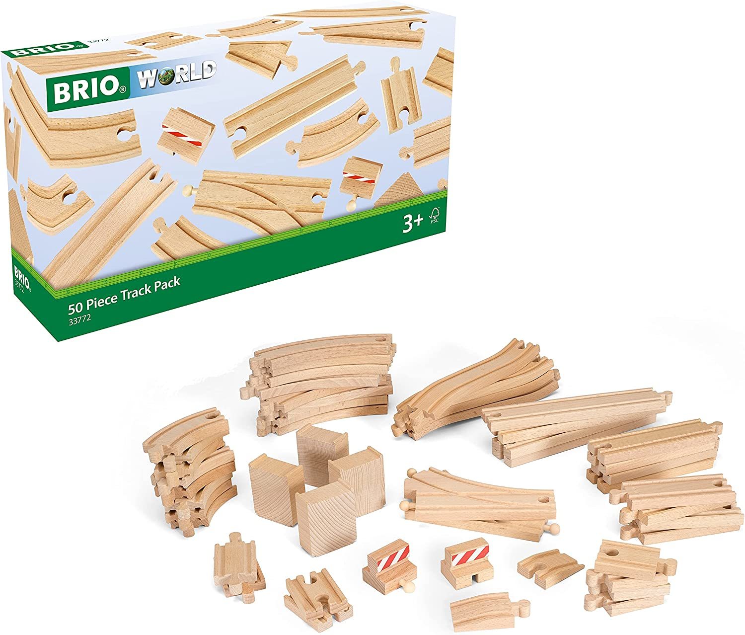 Brio World Special 50 Piece Track Pack 33772