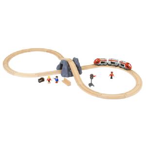 DIY Wooden Train Track Set Compatible With All Major Brands, 55% OFF