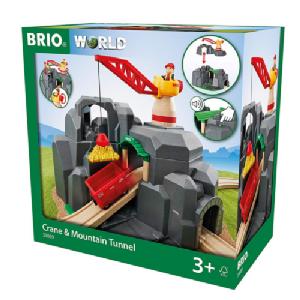 Brio World Crane and Mountain Tunnel 33889