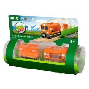 BRIO World Tunnel & Cargo Train 33891