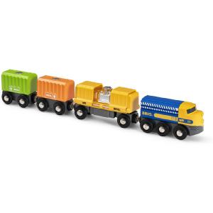 BRIO World Three Wagon Cargo Train 33982