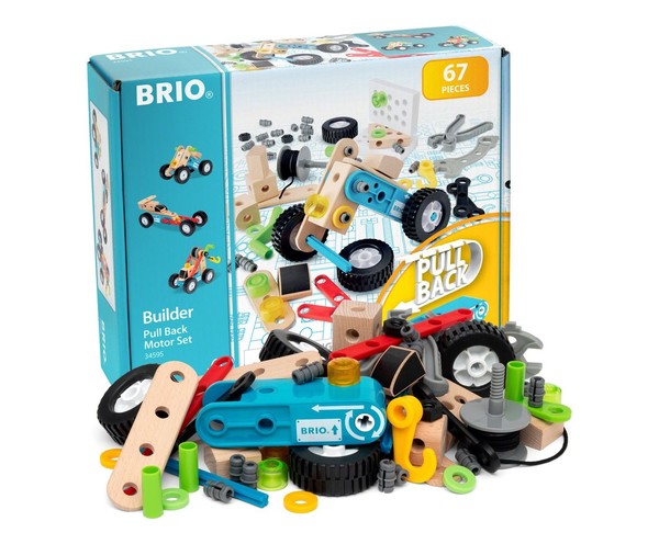 BRIO Builder Pull Back Motor Set 34595