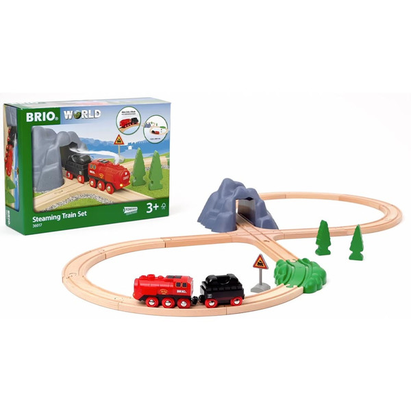 BRIO World Steaming Train Set 36017