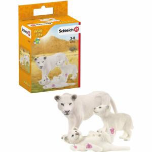 Schleich Lion Mother with Cubs Wild Life