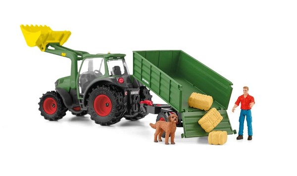 Schleich Tractor with Trailer 42608