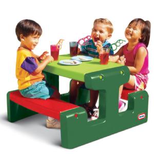 Little Tikes Junior Picnic Table Evergreen