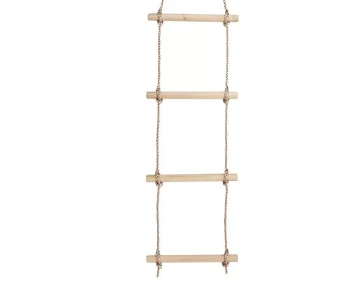 TP Wooden 4 Rung Rope Ladder