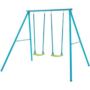 Tp Double Metal Swing Set