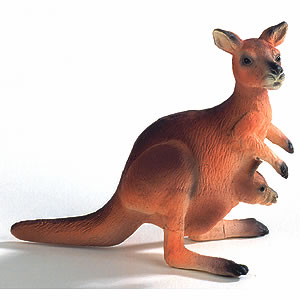 Bullyland Kangaroo & Joey