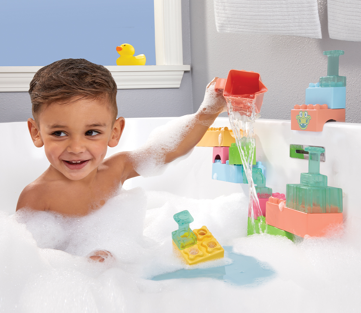 Little Tikes Baby Builders Splash Building Blocks