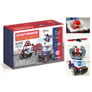 Magformers Police and Rescue Set 26 pieces