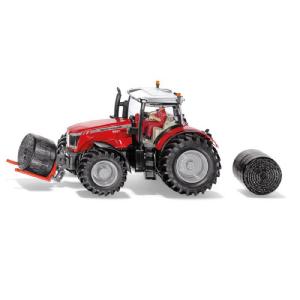 Siku Massey Ferguson Tractor 8680 With Bale Lifter 1:32 Scale