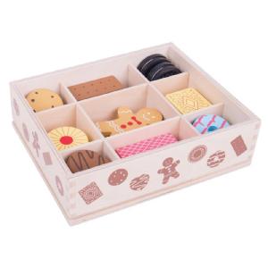 Bigjigs Box Of Wooden Biscuits