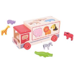 Bigjigs Safari Sorting Lorry