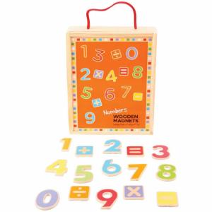 Bigjigs Wooden Magnetic Numbers