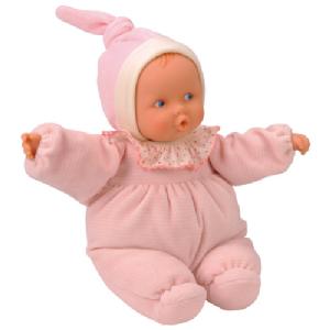 Corolle Pink Striped Soft Bodied Baby Doll