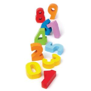 Hape Numbers and Colours Wooden Blocks