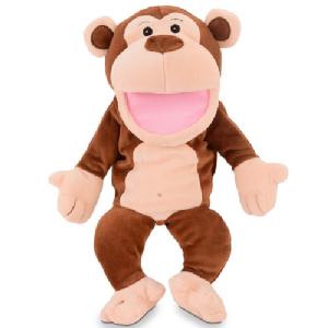 Fiesta Monkey Hand Puppet