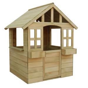 TP Wooden Cubby House BAD BOX