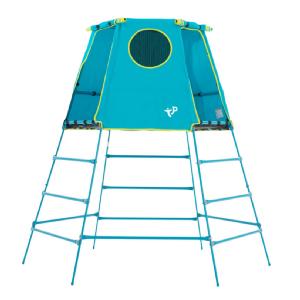 TP Explorer Metal Climbing Frame Blue with Platform & Den