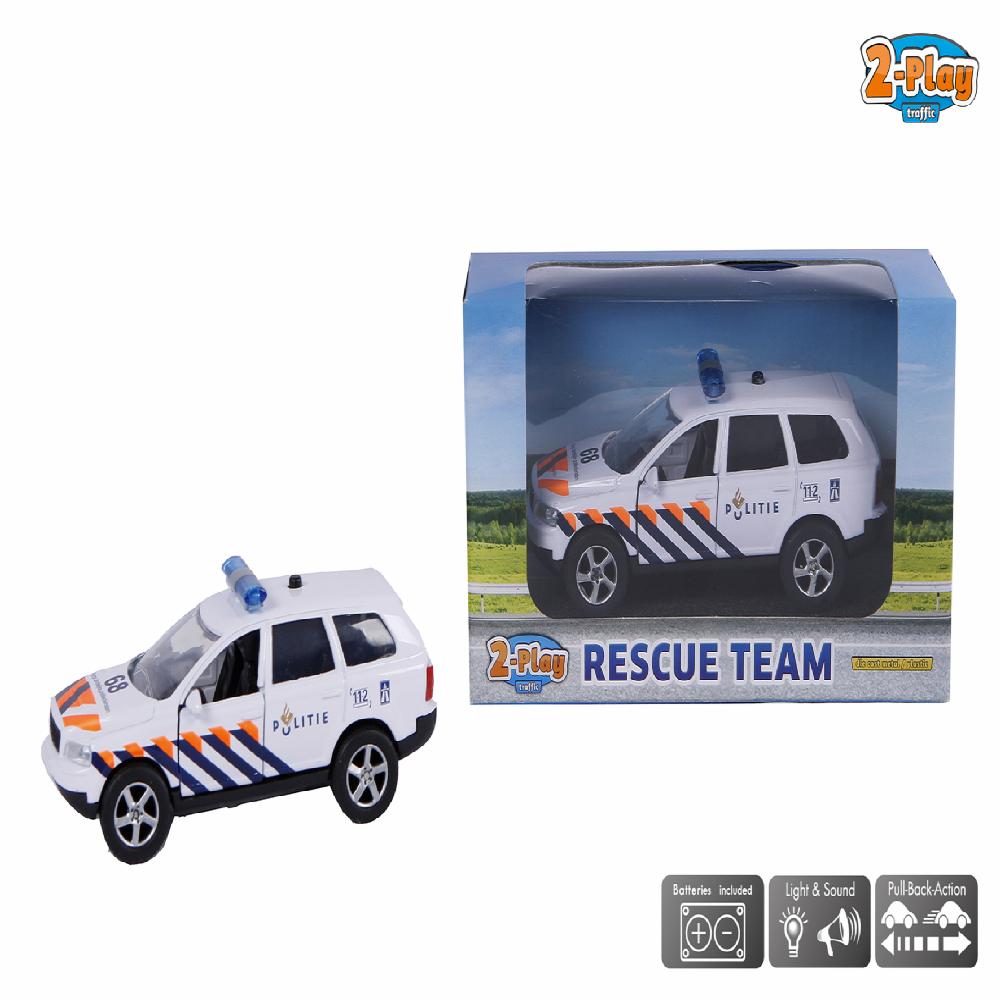 Kids Globe Police Car 1:32 Scale