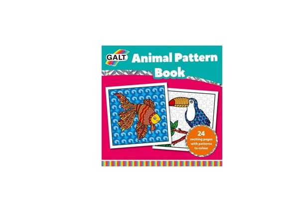 Galt Animal Pattern Colouring Book