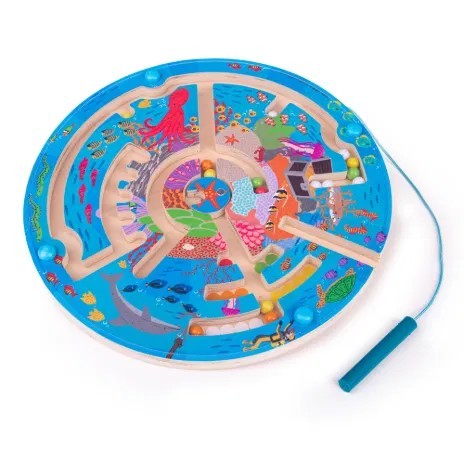 BigJigs Aquatic Maze Wooden Puzzle