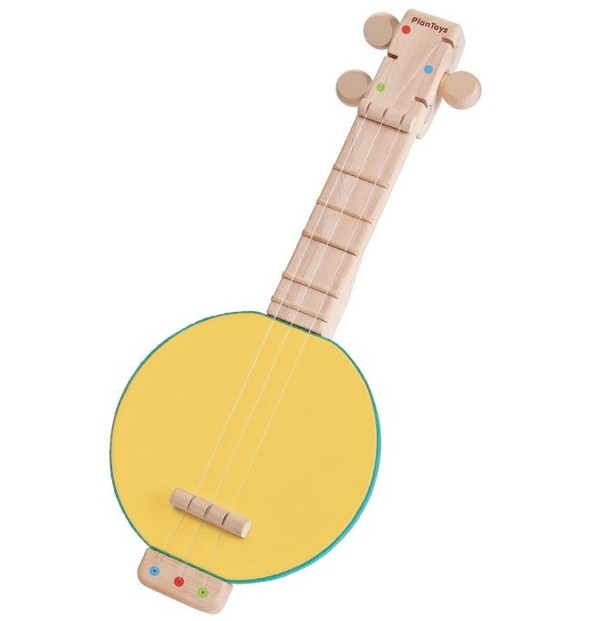 Plan Toys Banjo Wooden Musical Instrument