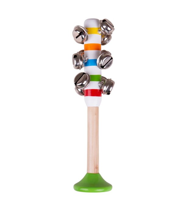 Bigjigs Snazzy Bell Jingle Stick