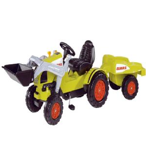 BIG Claas Tractor, Loader and Trailer