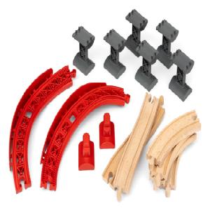 BRIO World Ascending Curves Track Pack 33995